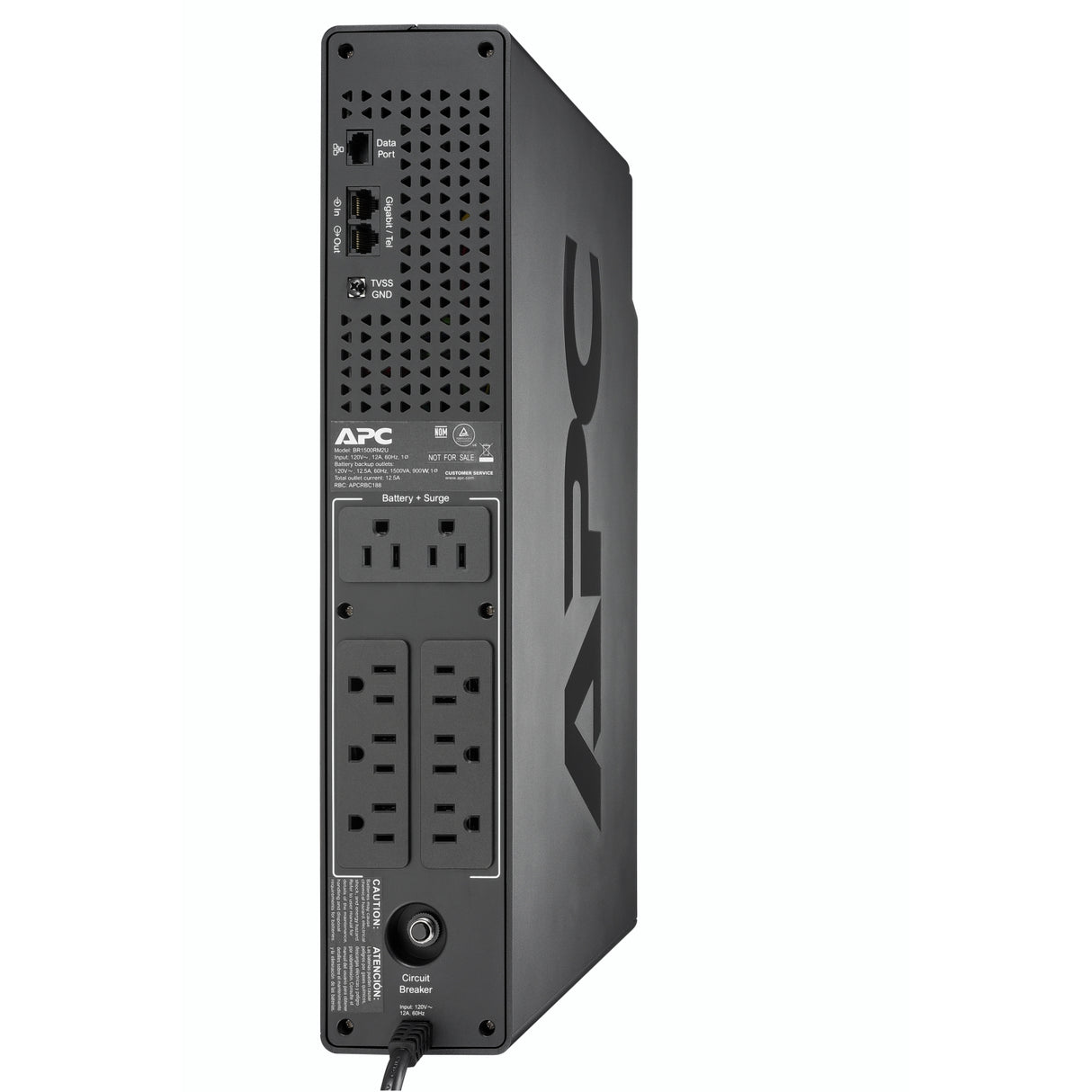 APC BR1500RM2U UPS Línea interactiva 1,5 kVA 900 W 120 V