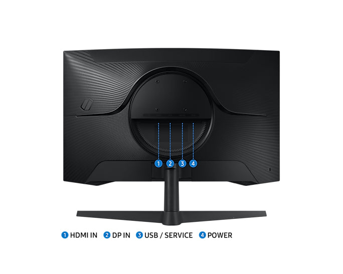 Samsung Odyssey LS27CG552EL Monitor 68,6 cm (27") 2560 x 1440 Pixeles Quad HD LED Negro