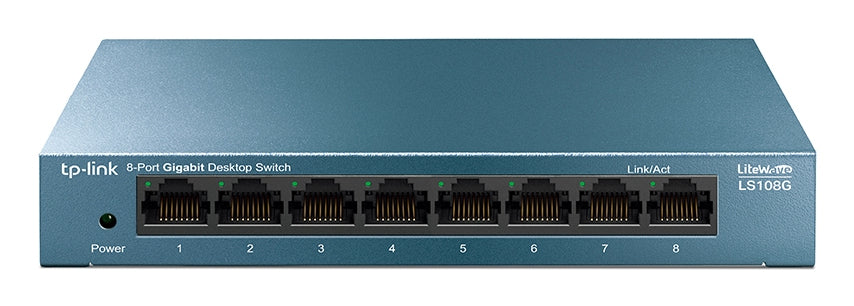 TP-Link LS108G dispositivo de redes No administrado Si 8 Gigabit Ethernet (10/100/1000)