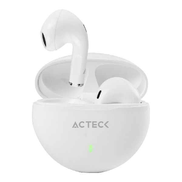 Acteck EP230 Auriculares Inalámbrico Dentro de oído Llamadas/Música Bluetooth Blanco