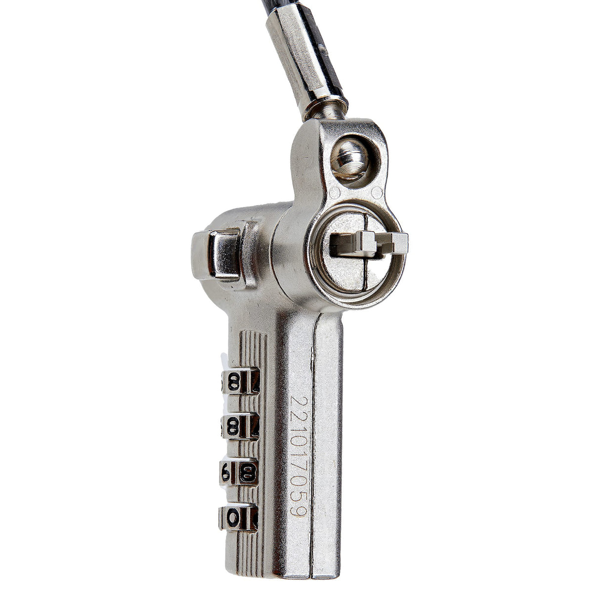 StarTech.com Cable Antirrobo Universal de Portátil de 2m - Candado de Seguridad para Portátil - Serializado - con Clave