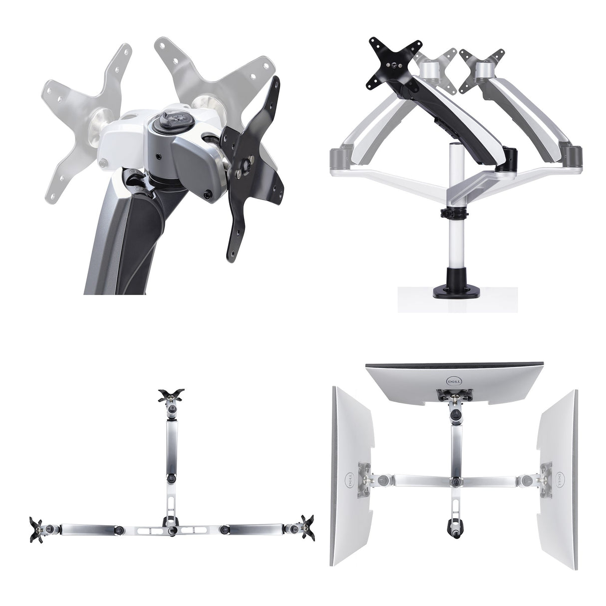 StarTech.com Soporte de Escritorio para Monitor VESA 75x75/100x100 de 27 Pulgadas 16:9 / 30 Pulgadas 21:9 Ultrawide - Gr