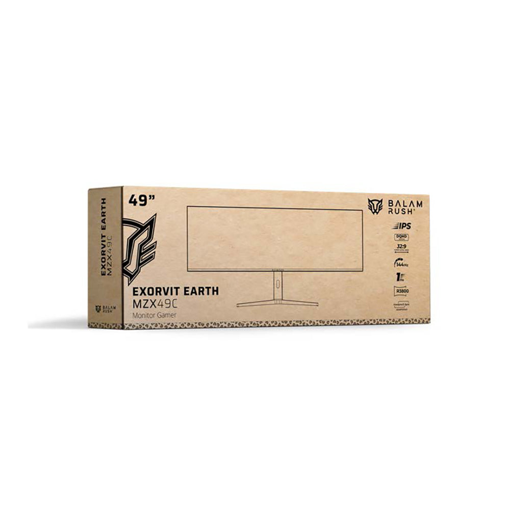 R-Go Tools Exorvit Earth MZX49C Pantallas para PC 124,5 cm 5120 x 1440 Pixeles Si