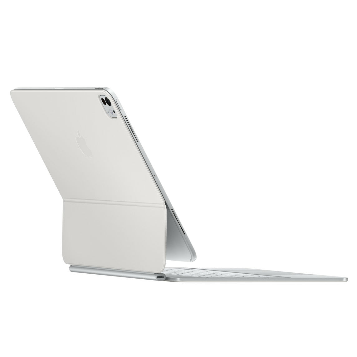 Apple Magic Keyboard QWERTY Italiano Blanco, Trackpad, Interruptor de llave de tijera