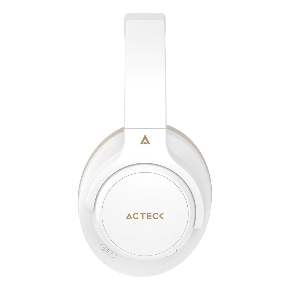 Acteck Hype Epic HP750 Auriculares Inalámbrico y alámbrico Diadema Llamadas/Música Bluetooth Blanco, 20 - 20000 Hz, 266