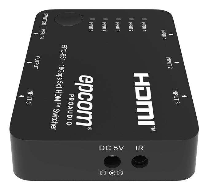 Epcom EPC-B51 interruptor de video HDMI