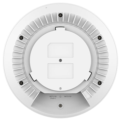 GWN7672, AP WiFi-7, Triple Band, 802.11be, 11Gbps, 2x2x2:2 MIMO con MLO, 175mts, 384 usuarios, 2x 5Geth WAN/LAN.