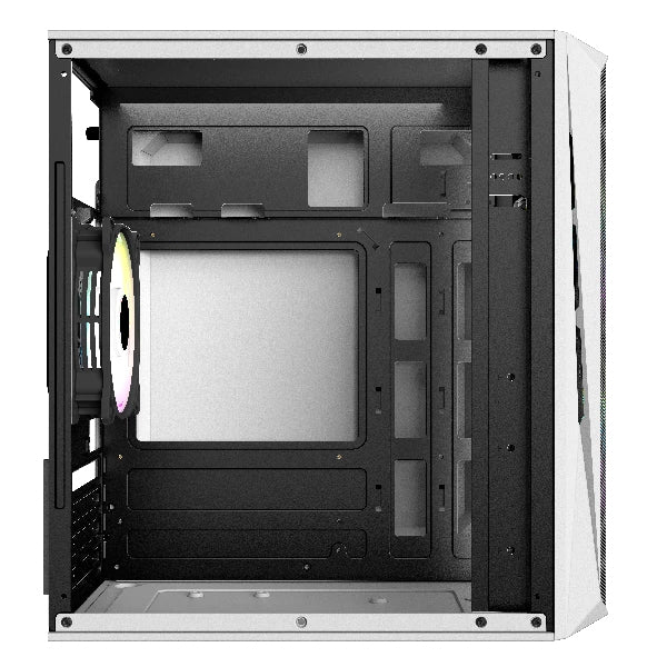 Acteck Doom GI630 Micro Tower Blanco 500 W, Micro ATX, Mini-ATX, Metal