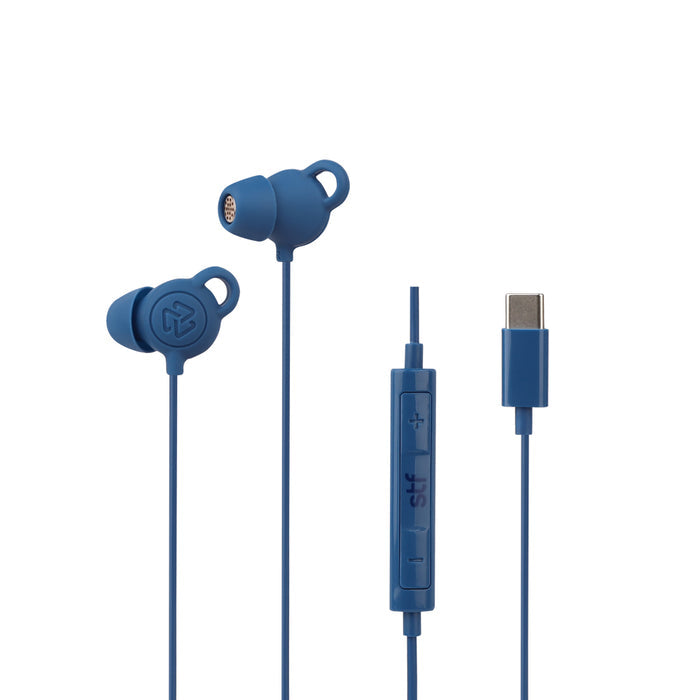 STF ST-E67613 audífono y auriculare Auriculares Alámbrico Intra auditivo Llamadas/Música/Deportes/Diario USB Tipo C Azul