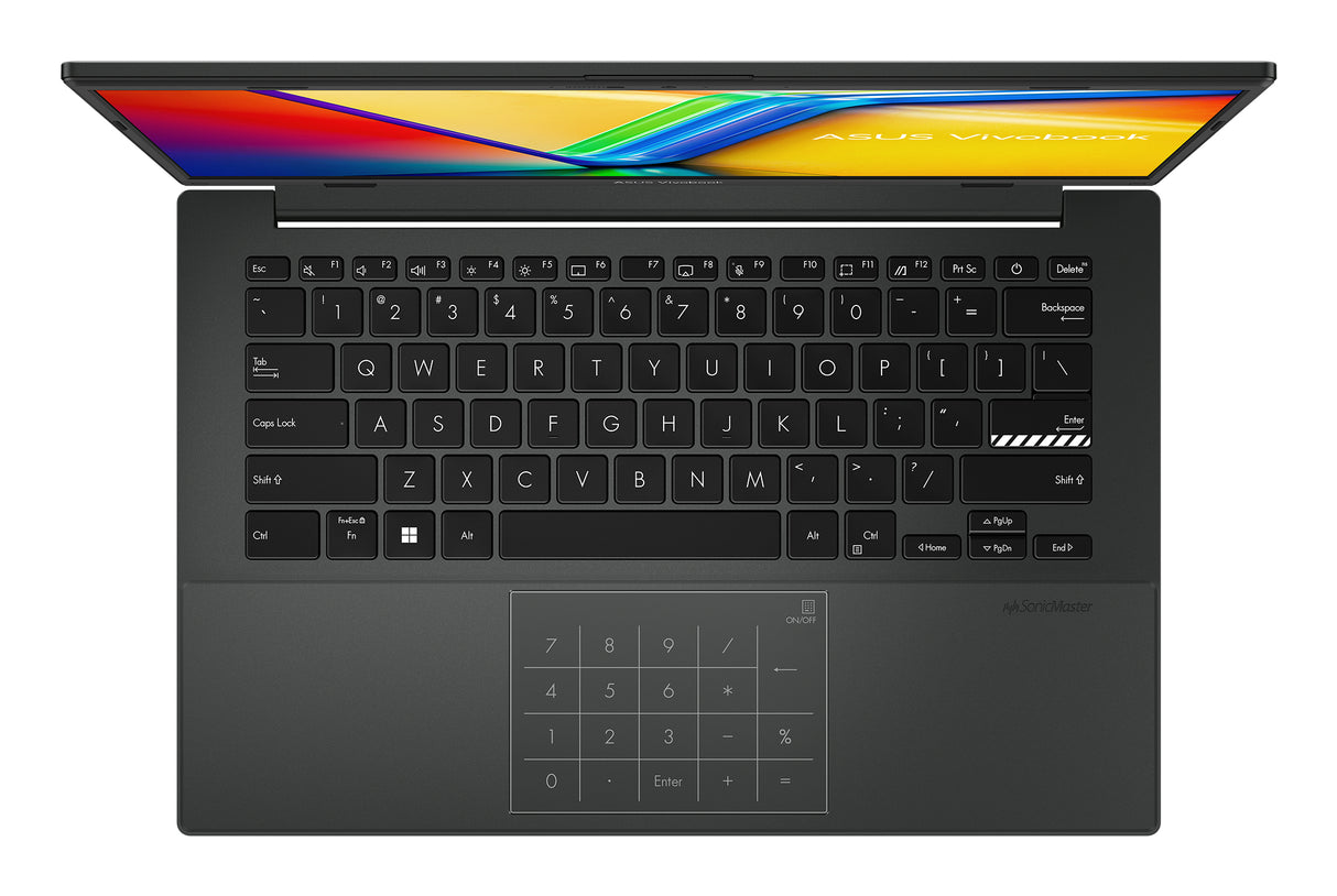 ASUS Vivobook Go E1404GA-NK007W Laptop Mixed Black Portátil Negro Concha