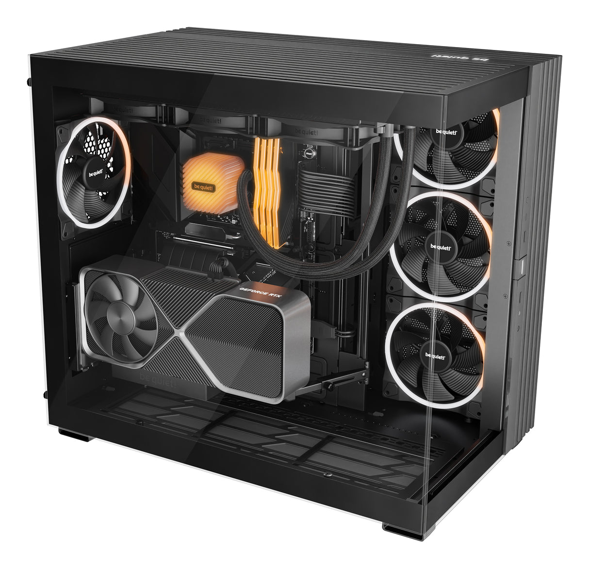 be quiet! LIGHT BASE 900 FX Black carcasas ordenador Full Tower PC Negro 1