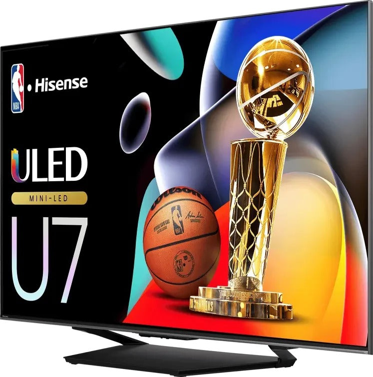 Hisense Class U7 Televisor 139,7 cm (55") 3840 x 2160 Pixeles 4K Ultra HD Mini LED ULED Smart TV Wifi Negro