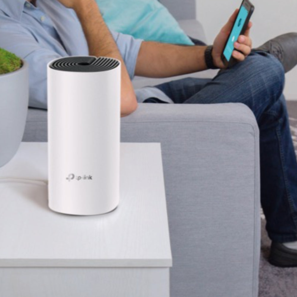 TP-Link Deco E4 (1-pack) sistemas wi-fi mesh (wi-fi en malla) Enrutador de malla Blanco, Gris LAN, WLAN Interno