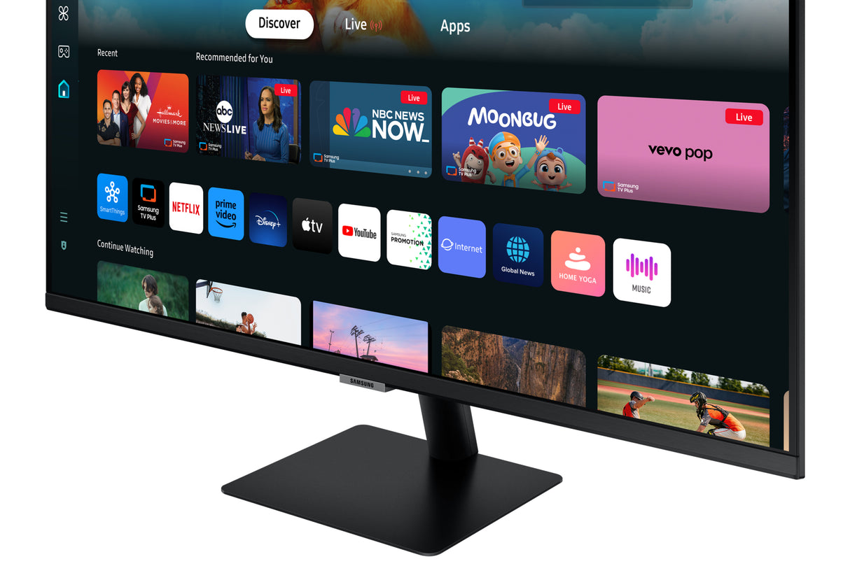 Samsung Smart Monitor LS27DM500ELXZX Monitor 68,6 cm (27") 1920 x 1080 Pixeles Full HD LED Wifi Negro