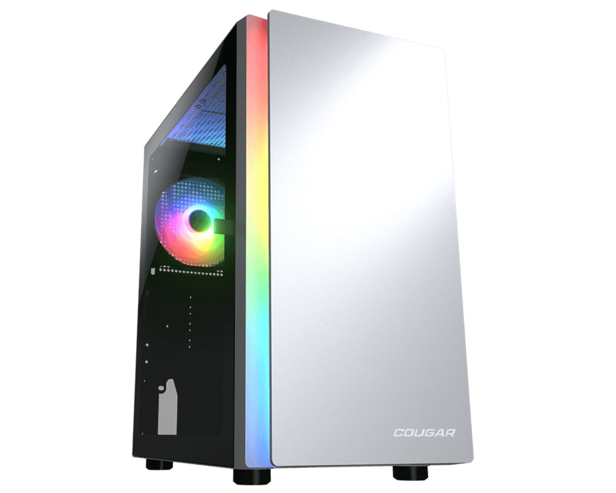 COUGAR PURITY RGB Mini Tower Blanco, Micro ATX, Mini-ITX, Multi, CGR-5PC4W-RGB
