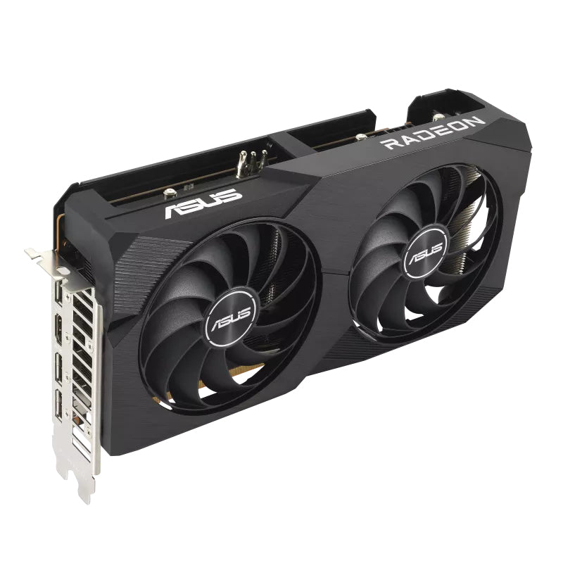 ASUS Dual Radeon RX 6600 V2 8GB GDDR6 tarjetas gráficas AMD Radeon RX 6600 2491 MHz 2491 MHz