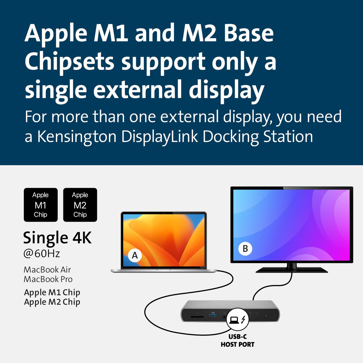 Kensington SD5600T Laptop Alámbrico Thunderbolt 3 6 1
