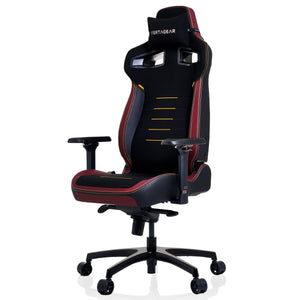Vertagear VG-PL4800SE_BR silla para oficina o computadora asiento acolchado respaldo acolchado, Negro, Rojo, Negro