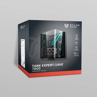 Balam Rush Gabinete Gaming TANK EXPERT CURVE 7800, Tipo: Empresarial
