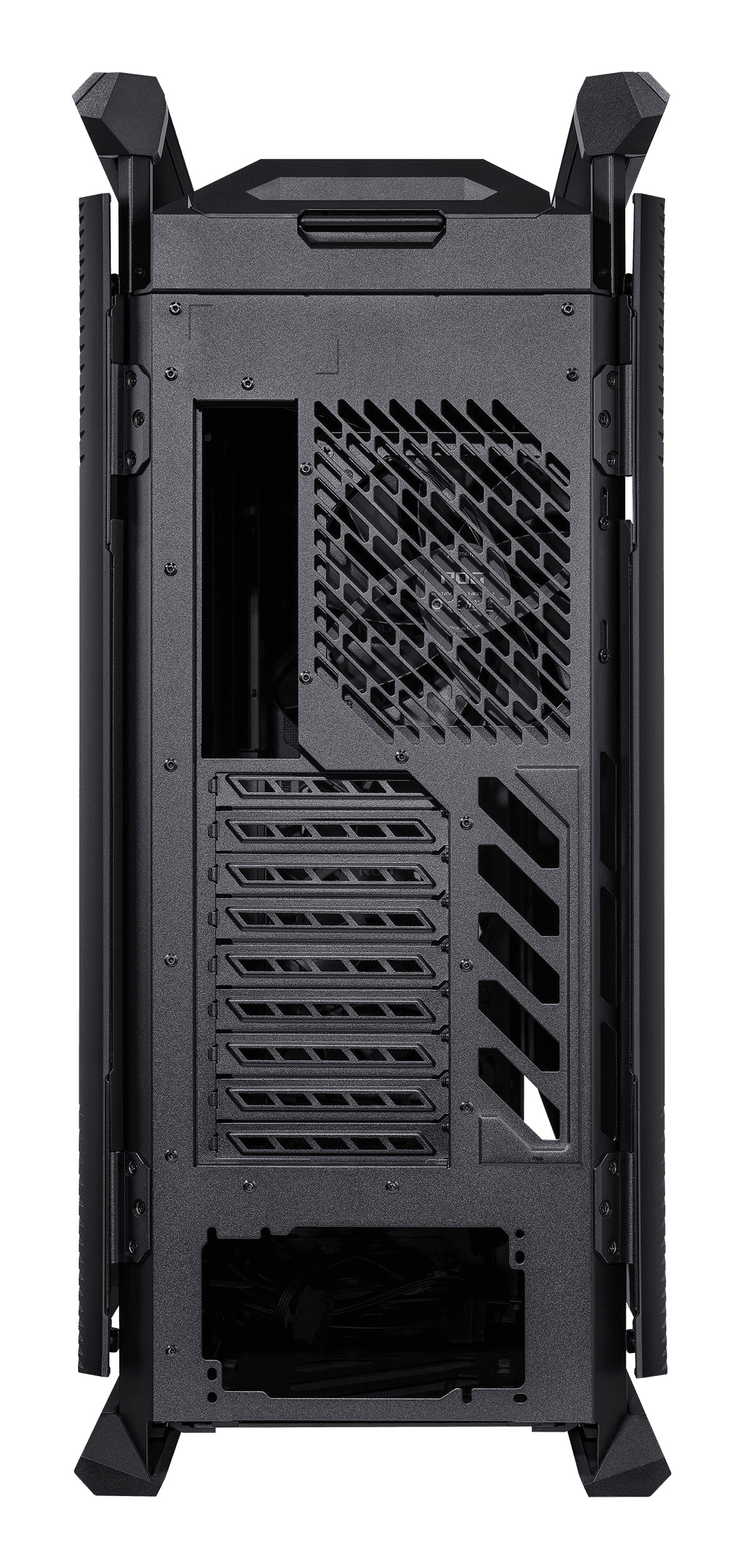 ASUS ROG Hyperion GR701 BTF Edition carcasas ordenador Torre PC Negro, Transparente ATX, EATX, micro ATX, Mini-ITX
