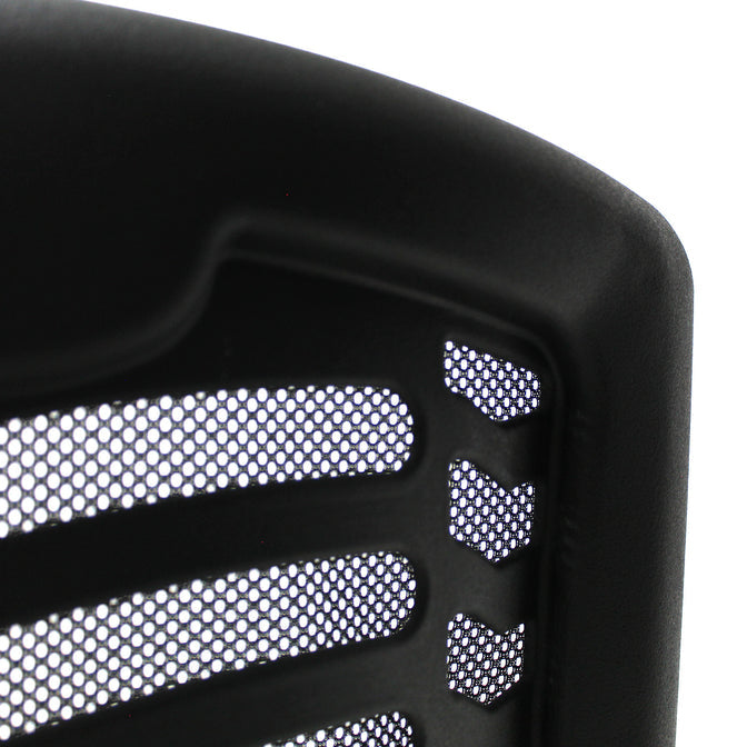 mundo in SILL0903716 silla para oficina o computadora asiento duro respaldo acolchado, Negro, Negro, Polipropileno