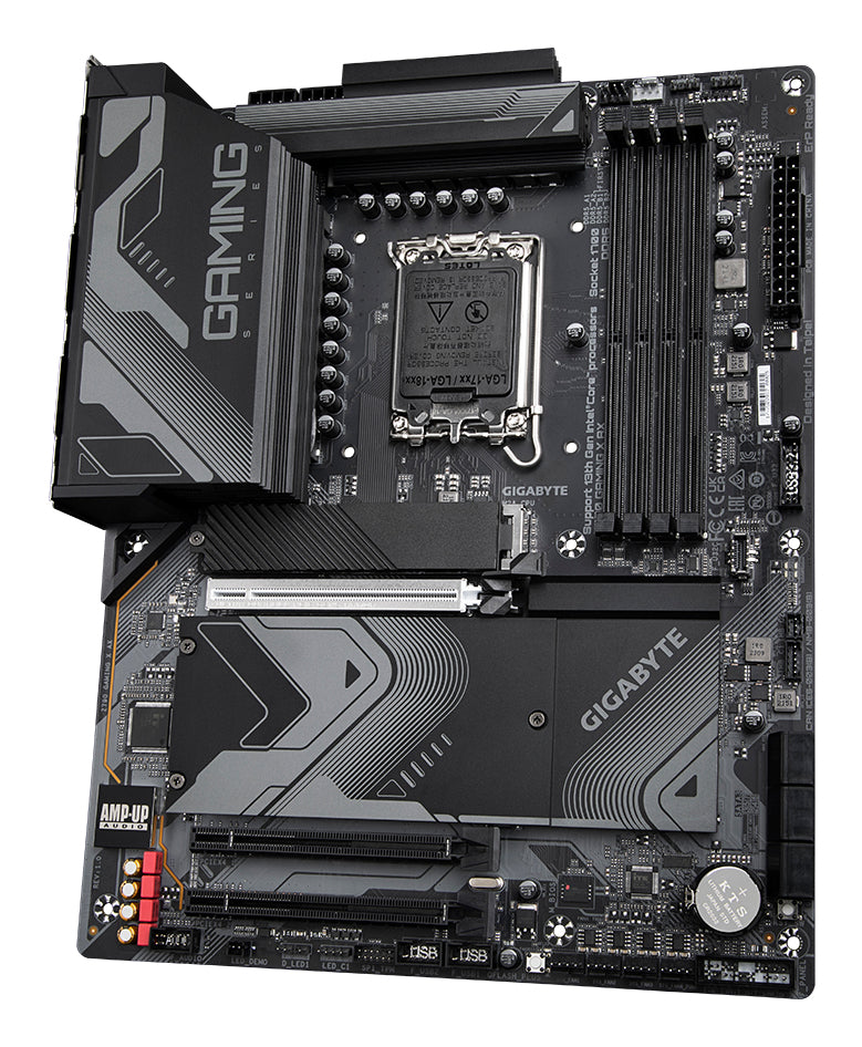 GIGABYTE Z790 GAMING X AX Placa base - Compatible con procesadores Intel Core 14th CPUs, 16+1+2 Phases Digital VRM, up to 7600MHz DDR5 (OC), 4xPCIe 4.0 M.2, Wi-Fi 6E, 2.5GbE LAN , USB 3.2 Gen 2x2 placas base Intel LGA 1700 LGA 1700 192 GB