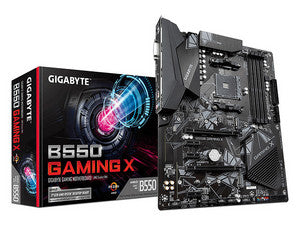 Placa Madre GIGABYTE B550 GAMING X, AMD B550, DDR4 4733(OC), SATA 3.0, M.2, ATX, 128GB, 2xPCIEx16, 3xPCIEx1