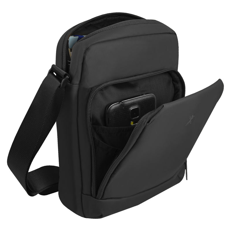 Perfect Choice PC-085058 bolso y bandolera Poliéster Negro Unisex Bolsa de hombro