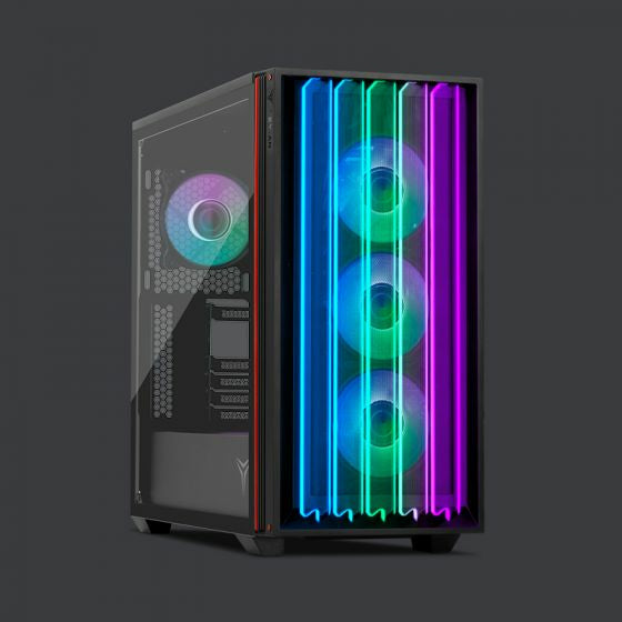 Yeyian Mirage S Midi Tower Negro, ATX, ITX, Micro ATX, YCM-APMIR-S1 | Gabinetes de computadora