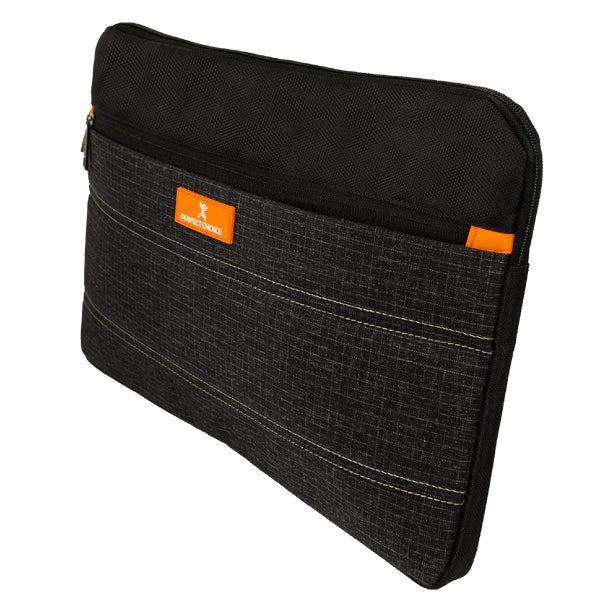 Perfect Choice PC-084327 maletín para laptop 39.6 cm (15.6") Funda Negro, Gris, 236 g