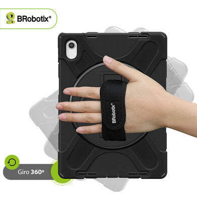 BRobotix Funda Uso Rudo para iPad A16 11", Negro