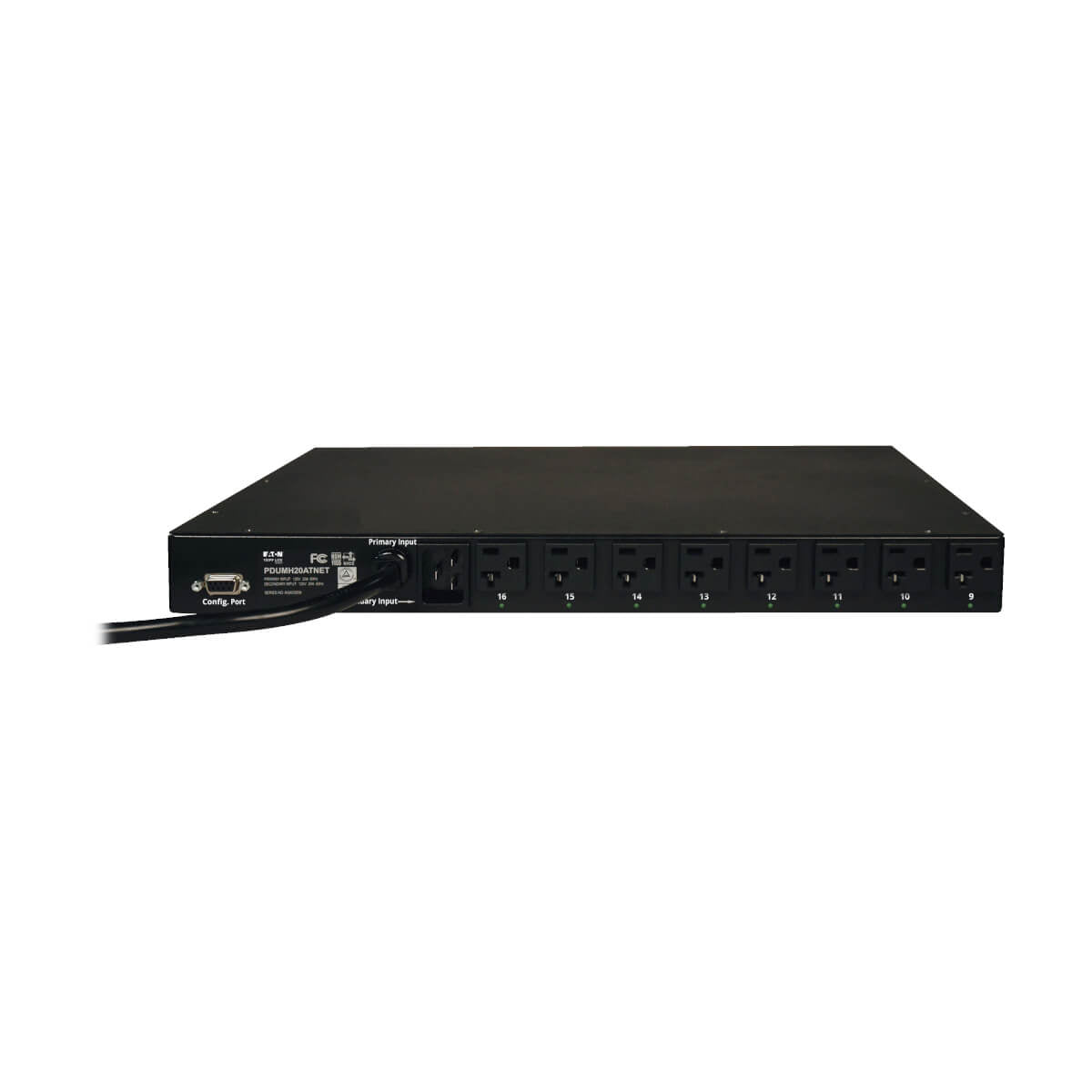 Tripp Lite PDUMH20ATNET PDU Monofásico Controlable con Switch de Transferencia Automática, 1.9kW, Entradas 15-20P / 5-20