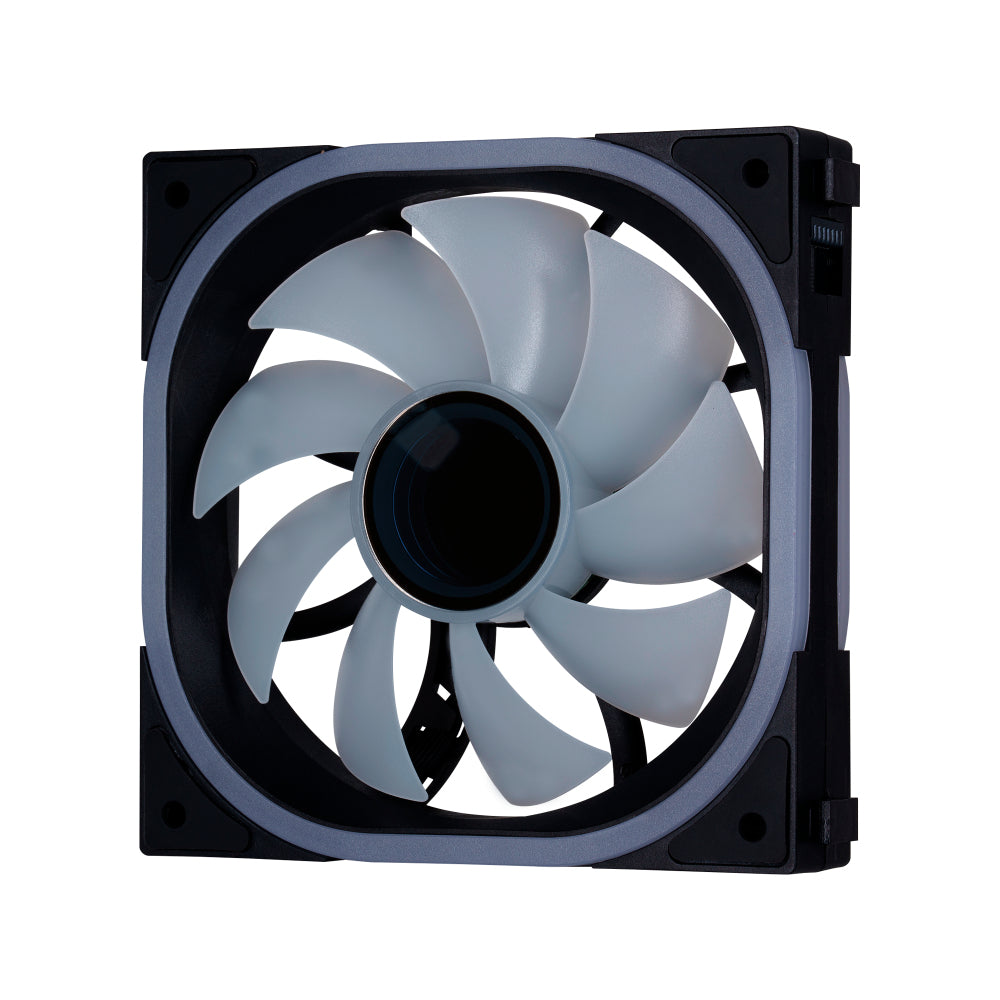 VORAGO Ventilador GAME FACTOR FG500-BK, 3 Velocidades, 50W, Silencioso