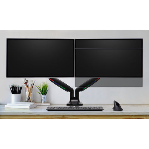 Kensington Brazo SmartFit de altura ajustable con un toque para dos monitores Soportes para monitores 2 9 kg Si