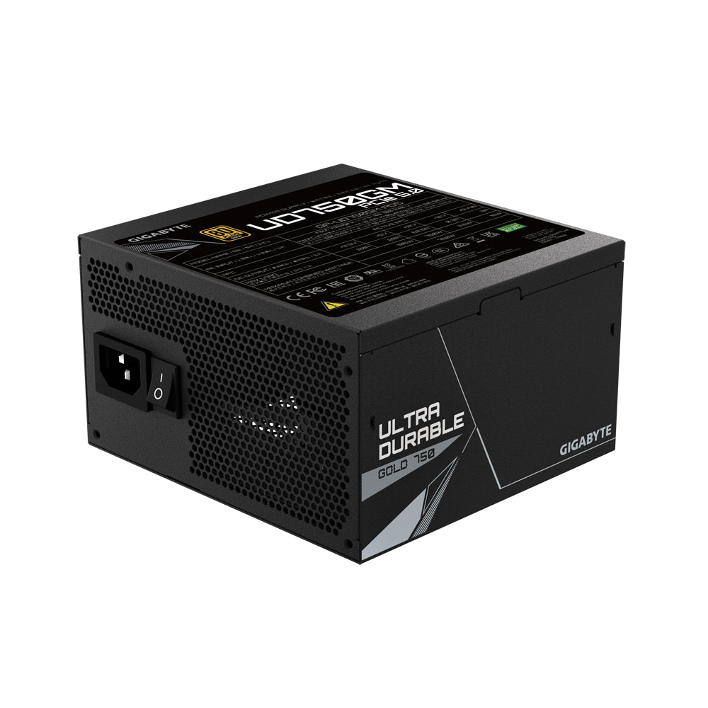 GIGABYTE UD750GM PG5 unidades de fuentes de alimentación 750 W 100 - 240 V 12 A Activo