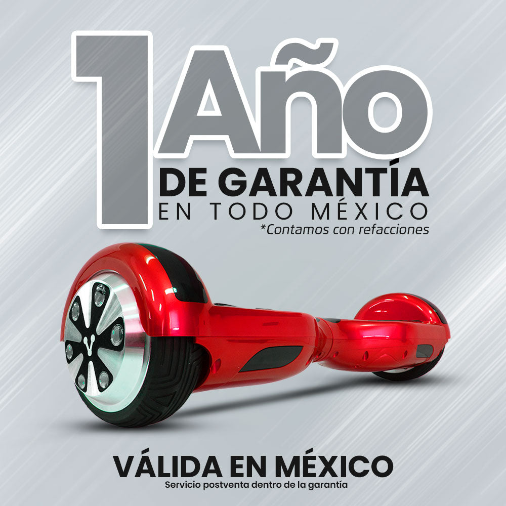 Vorago HB-200-RD scooter auto balanceado Scooter de auto-equilibrio 12 kmh 4400 mAh Rojo, 120 kg, Monocromático, Patrón
