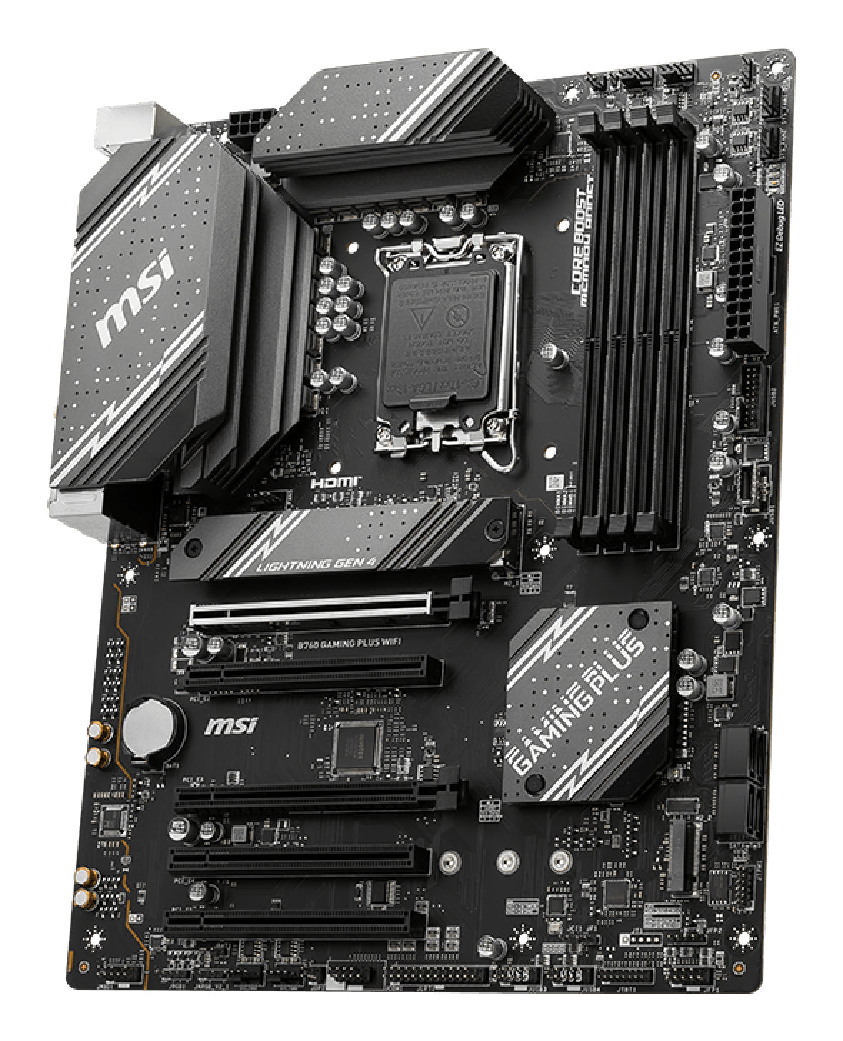 MSI B760 GAMING PLUS WIFI placas base Intel LGA 1700 DDR5-SDRAM 4