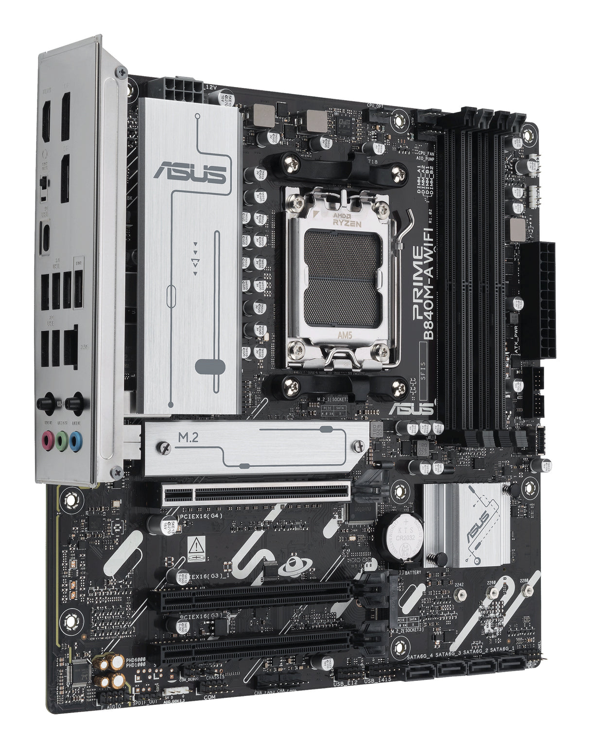 ASUS PRIME B840M-A WIFI-CSM placa base AMD B840 Zócalo AM5 micro ATX