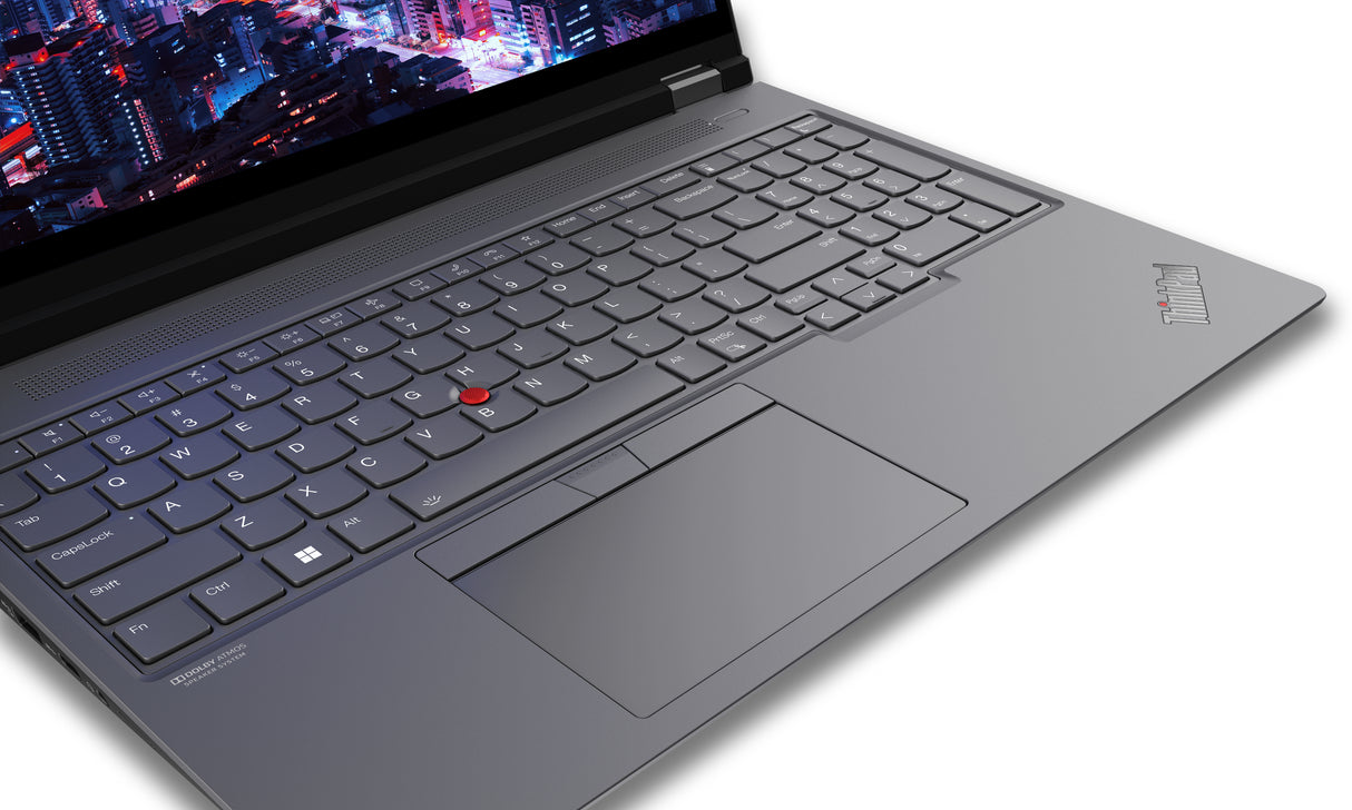 Lenovo ThinkPad P16 Gen 2 Laptop Estación de trabajo móvil Gris, Negro Concha 40,6 cm (16")