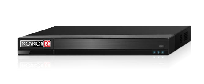 Provision-ISR SH-16200A5N-8L(1U) Negro, 1920 x 1080 Pixeles, H.264, H.265