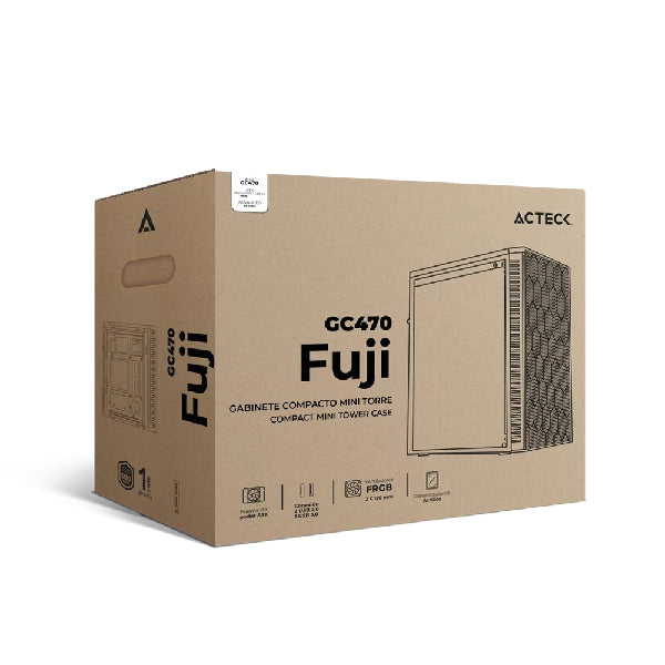 Acteck Fuji GC47 Mini Tower Negro 500 W