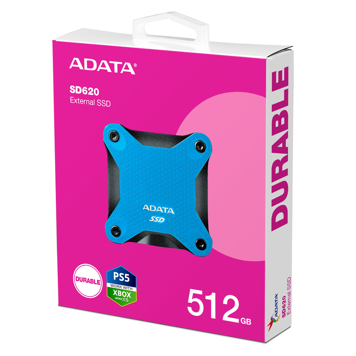 ADATA SD620 unidades externas de estado sólido USB 3.2 Gen 2 (3.1 Gen 2) 512 GB 520 MB/s 460 MB/s