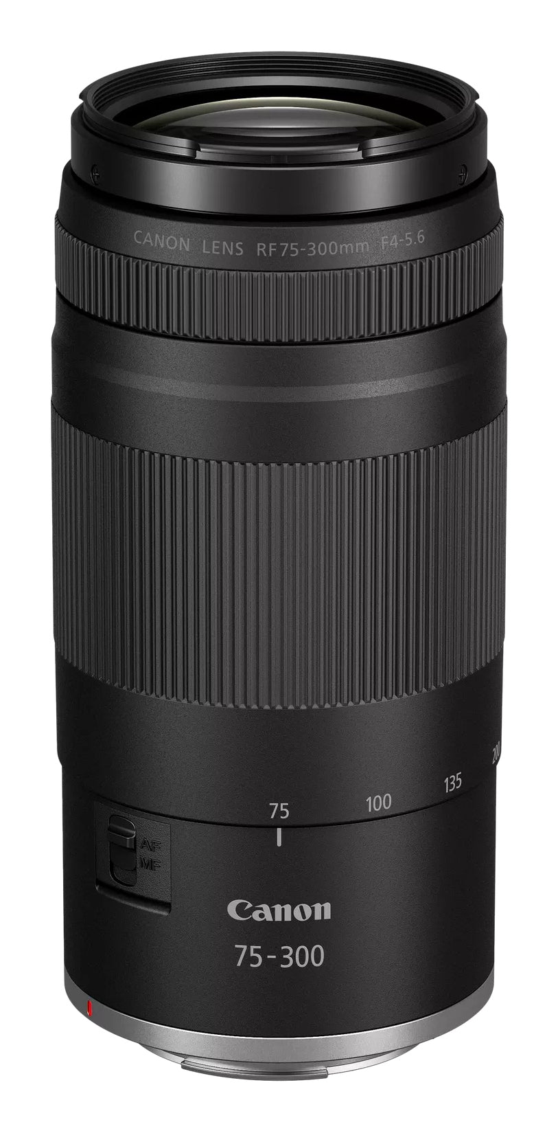 Canon RF 75-300 mm F4-5.6 Cropped frame(APS-C) camera Lente zoom Negro, Autoenfoque
