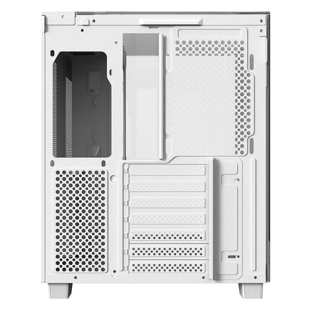 Balam Rush Tank Expert Curve 6800 Midi Tower Transparente, Blanco