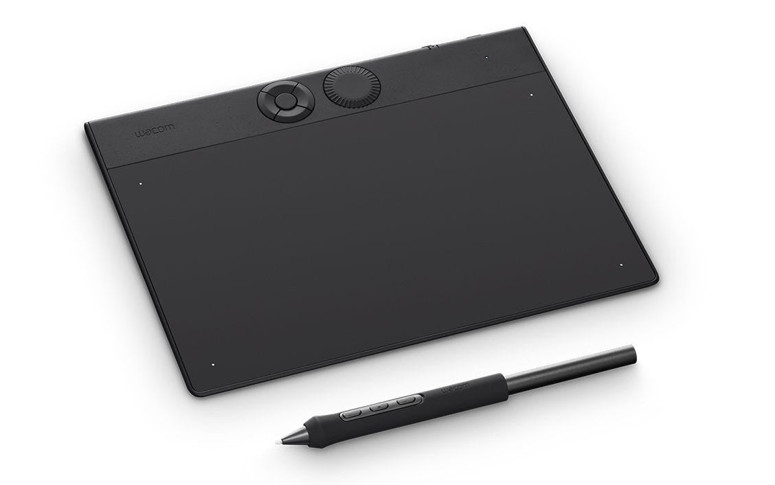 Wacom - Digitizer - Wired / Wireless - USB / Bluetooth - Intous Pro Small 2025