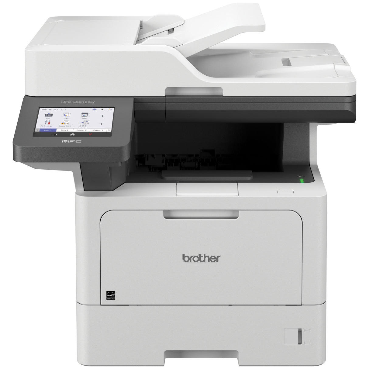 Brother MFC-L5915DW Impresora multifunción Laser A4 1200 x 1200 DPI 52 ppm Wifi, Impresión en blanco y negro, Impresión directa, Negro