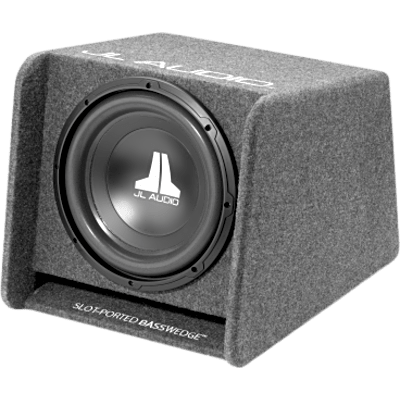 10-03236-00 - Jl Audio Subwoofer para automóvil / Carcasa BassWedge™ / Driver W0v3 de 10 pulgadas (25.4 cm)