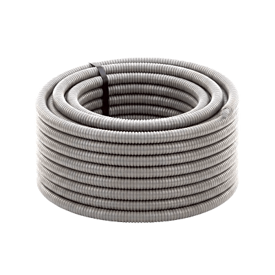 ANCCOT11420 - Anclo Tubo Flexible tipo Liquidtight de 1 1/4" (32 mm) / Acero + Forro PVC / Rollo de 20