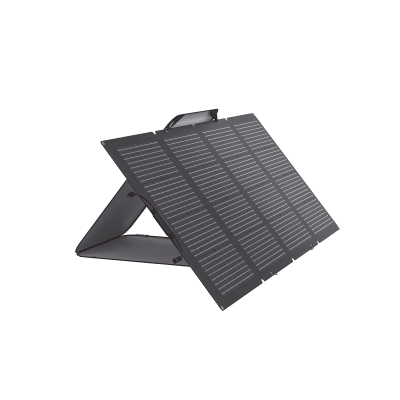 EFFOLD220LW - Módulo Solar Bifacial, Portátil y Flexible de 220W Recomendado para Estaciones Portátiles EFD330, EFD350 ó EFD500 / Ajuste de Ángulo / Carga Eficiente / Incluye Cable XT60 a MC4