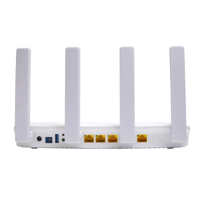 V2804-AX15 - ONU con Wi-Fi 6 / 4 Puertos Gigabit / PON SC/UPC / AX1500 / Doble Banda / 4 Antenas 5 dBi / 12V 1.5A